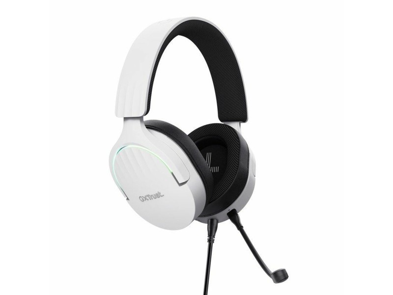 Слушалки за игра с микрофон Trust GXT 490 Бял Черен Многоцветен Черен/Бял NaN –  BB Слушалки
