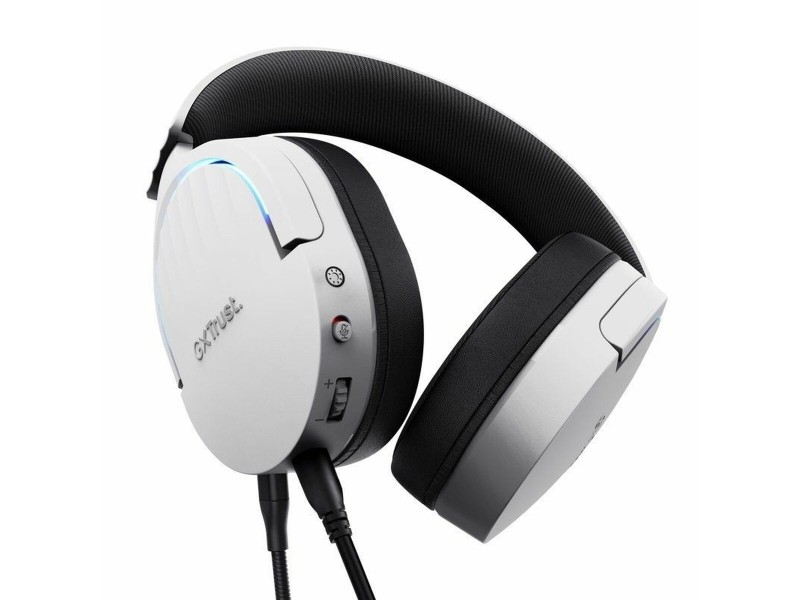 Слушалки за игра с микрофон Trust GXT 490 Бял Черен Многоцветен Черен/Бял NaN –  BB Слушалки