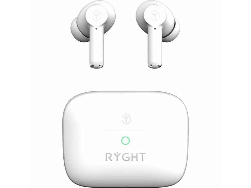 Безжични Слушалки с Кутия за Зареждане Ryght Jumo ANC Бял NaN –  BB Слушалки