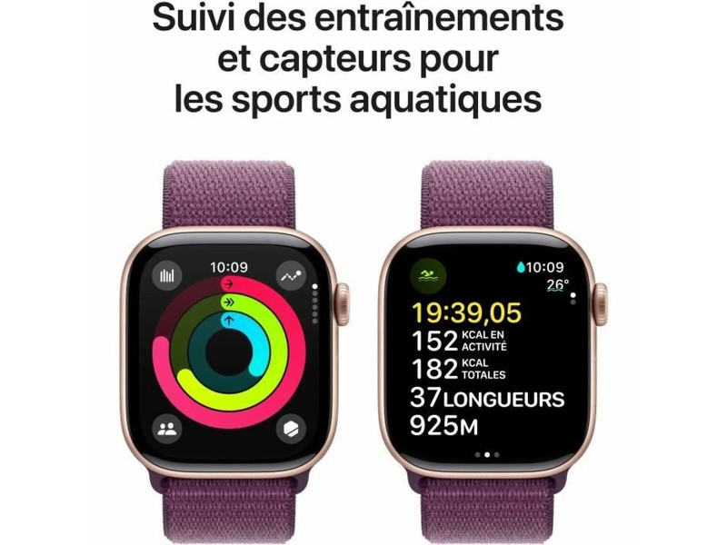 Смарт часовник Apple Лилав Розово Златист NaN –  BB Умни часовници