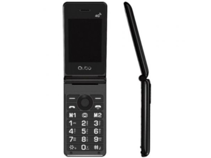 Мобилен телефон за по-възрастни хора Qubo X-28 4G BK NaN –  BB Големи ключови мобилни телефони