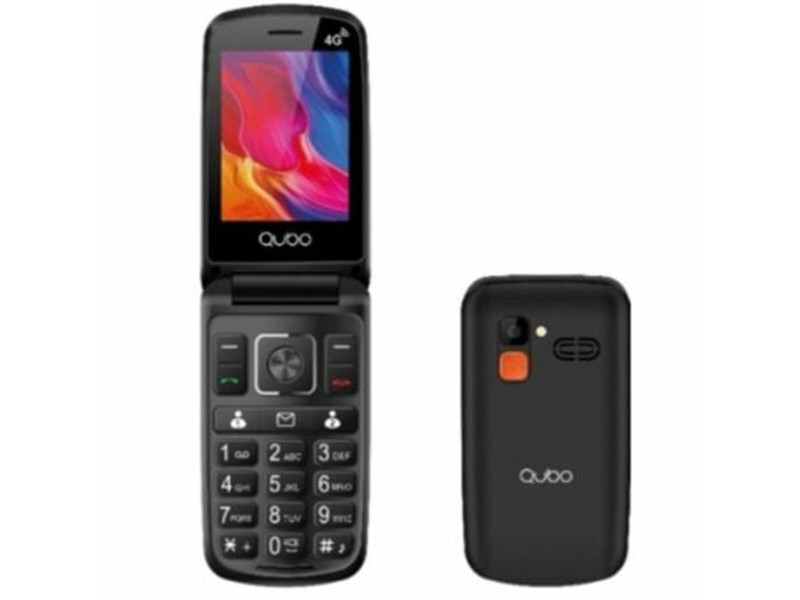 Мобилен телефон за по-възрастни хора Qubo P-210NW 4G NaN –  BB Големи ключови мобилни телефони