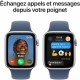 Смарт часовник Apple Watch SE Син Сребрист 44 mm NaN –  BB Умни часовници