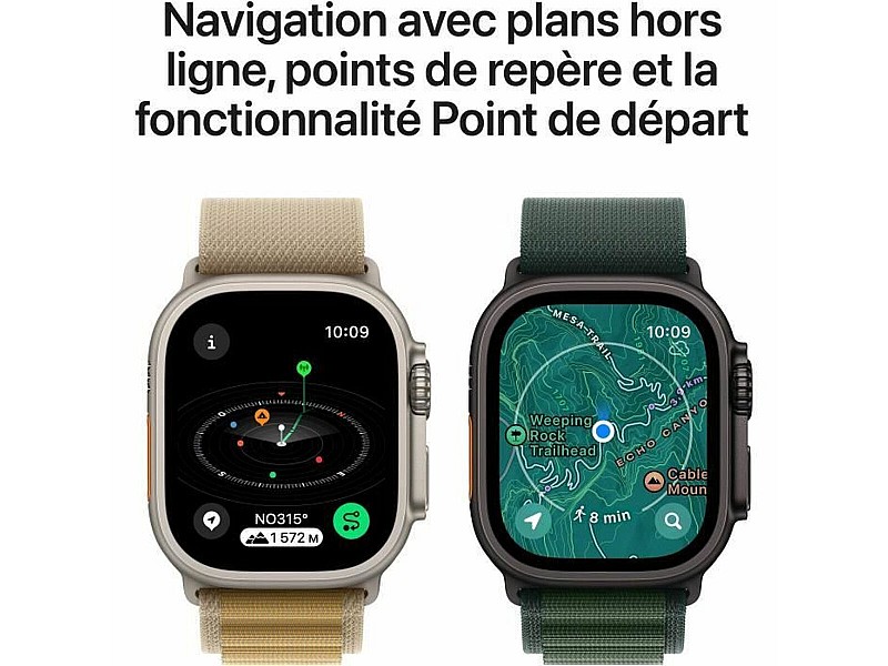 Смарт часовник Apple Watch Ultra 2 Черен 49 mm NaN –  BB Умни часовници