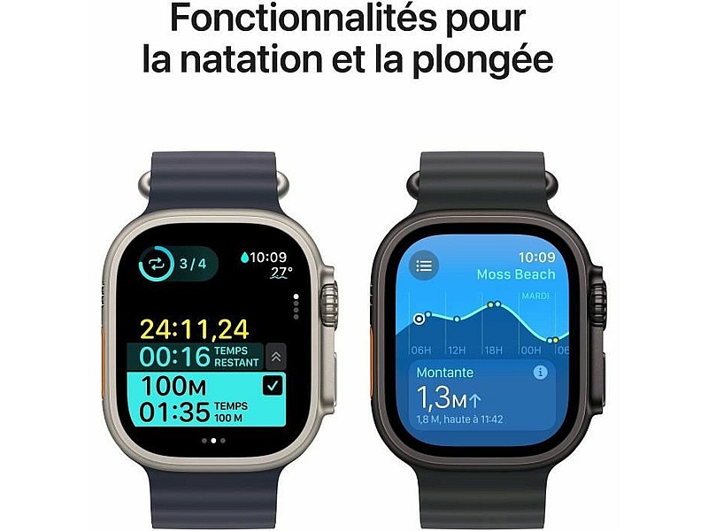 Смарт часовник Apple Watch Ultra 2 Черен 49 mm NaN –  BB Умни часовници
