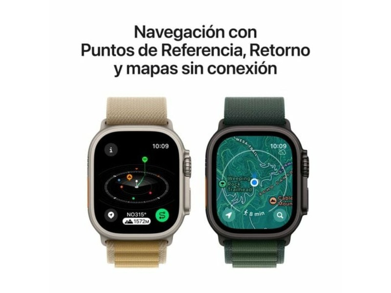 Смарт часовник Apple MX4P3TY/A Титанов 49 mm NaN –  BB Умни часовници