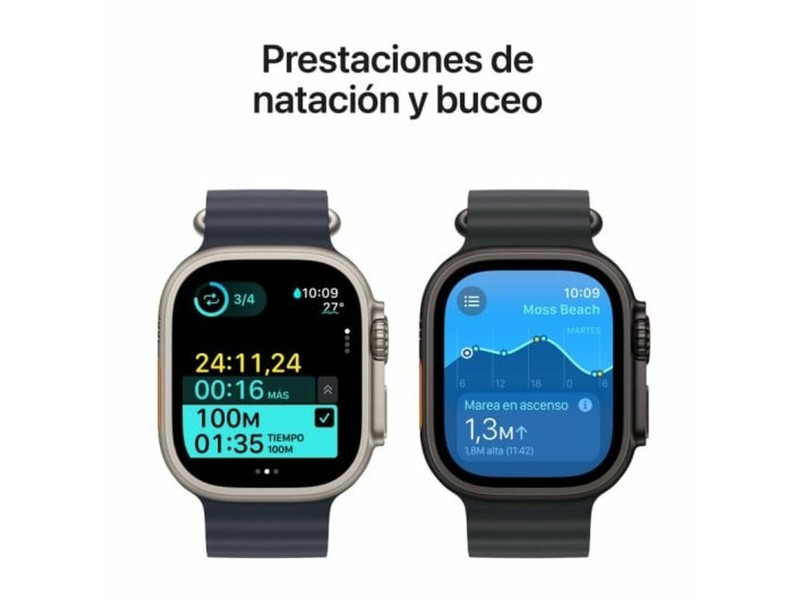 Смарт часовник Apple MX4L3TY/A Титанов 49 mm NaN –  BB Умни часовници