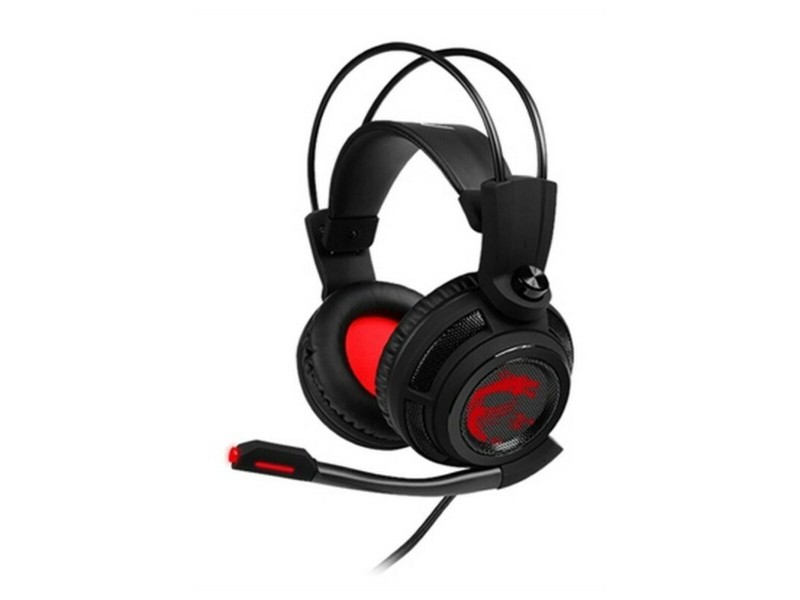 Слушалки за игра с микрофон MSI DS502 USB Ø 4 cm NaN –  BB Слушалки за игри