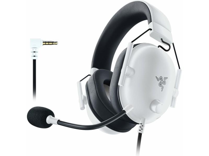 Слушалки с лента за глава Razer BlackShark V2 X Бял NaN –  BB Слушалки за игри