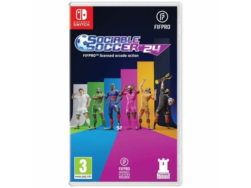 Видео игра за Switch Just For Games Sociable Soccer 24 (FR) NaN –  BB Комплекти
