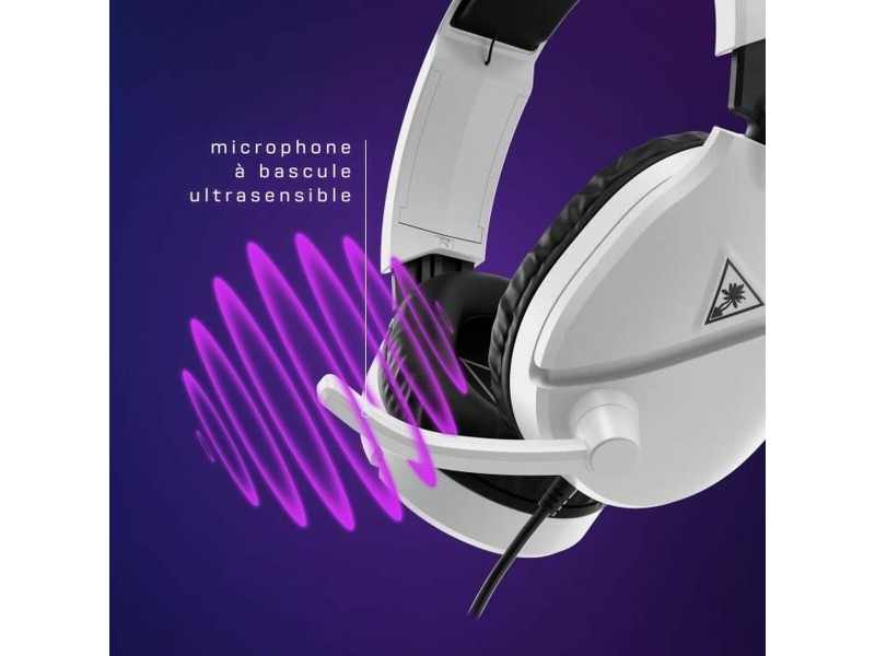 Слушалки с микрофон Turtle Beach TBS-2001-15 Бял Черен NaN –  BB Слушалки