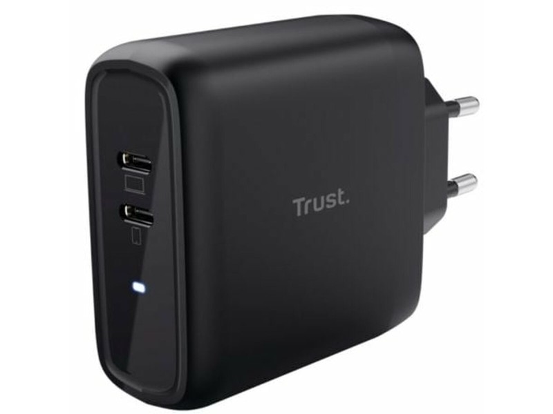 Зарядно за стена Trust 25380 65 W Черен (1 броя) NaN –  BB Мрежови зарядни