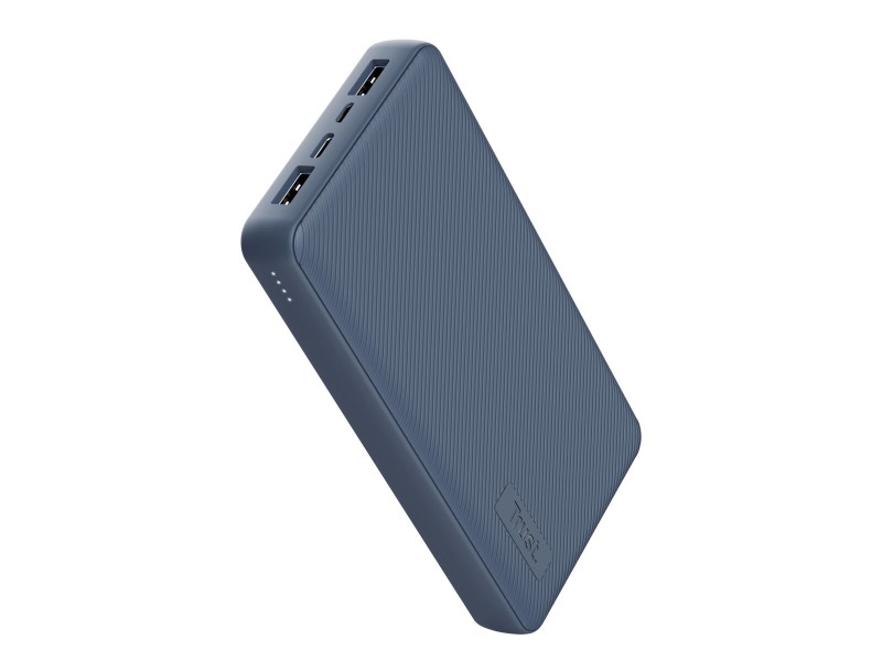 Powerbank Trust 25026 Син 20000 mAh (1 броя) NaN –  BB Преносими зарядни устройства