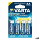 Алкална батерия Varta AA LR06 1,5 V 2930 mAh 1,5 V (20 броя) NaN –  BB Батерии