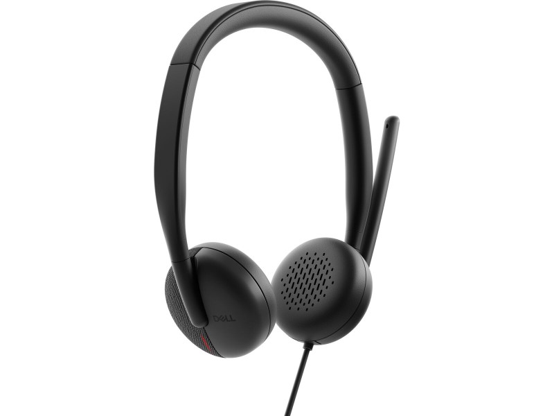 Слушалки с микрофон Dell WH3024-DWW Черен NaN –  BB Слушалки