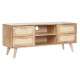 ТВ шкаф Home ESPRIT Естествен Метал каучук 120 x 30 x 48 cm NaN –  BB Телевизионни маси