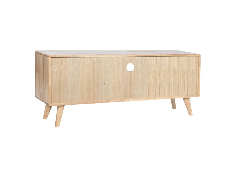 ТВ шкаф Home ESPRIT Естествен Метал каучук 120 x 30 x 48 cm NaN –  BB Телевизионни маси