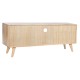 ТВ шкаф Home ESPRIT Естествен Метал каучук 120 x 30 x 48 cm NaN –  BB Телевизионни маси