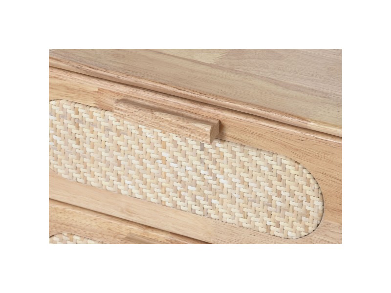 ТВ шкаф Home ESPRIT Естествен Метал каучук 120 x 30 x 48 cm NaN –  BB Телевизионни маси