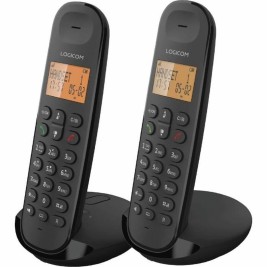 Стационарен телефон Logicom DECT ILOA 255T DUO Черен