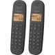 Стационарен телефон Logicom DECT ILOA 255T DUO Черен NaN –  BB Аналогови телефони