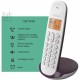 Стационарен телефон Logicom DECT ILOA 150 SOLO Патладжан NaN –  BB Аналогови телефони