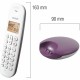 Стационарен телефон Logicom DECT ILOA 150 SOLO Патладжан NaN –  BB Аналогови телефони