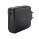 Зарядно за стена + USB-C кабел Trust 24818 Черен NaN –  BB Преносими зарядни устройства