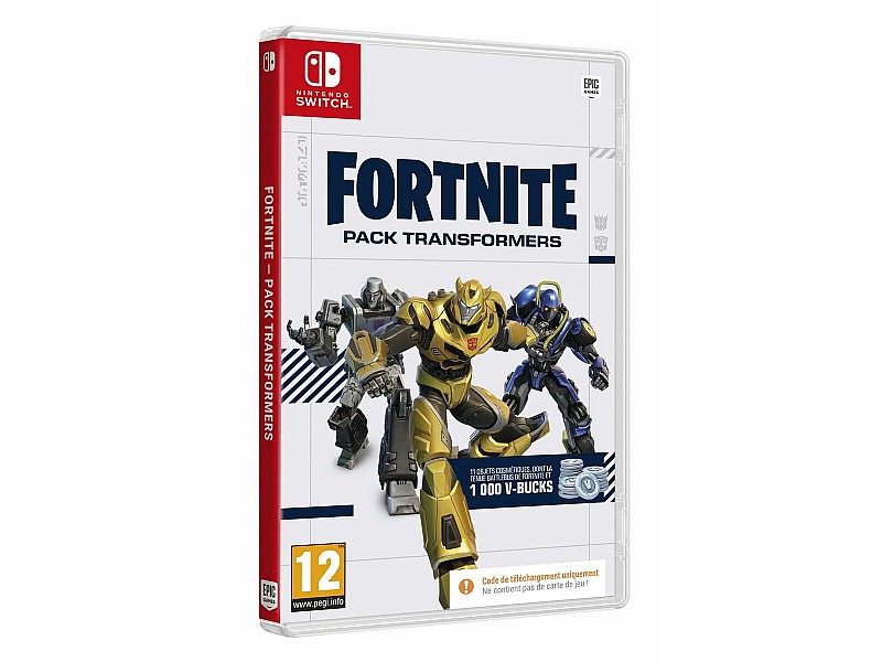 Видео игра за Switch Fortnite Pack Transformers (FR) Код за изтегляне NaN –  BB Комплекти