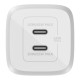 Зарядно за стена Belkin WCH013VFWH Бял 65 W NaN –  BB Мрежови зарядни