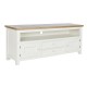 ТВ шкаф DKD Home Decor Бежов Естествен Дърво от пауловния 134,5 x 35 x 55 cm NaN –  BB Телевизионни маси