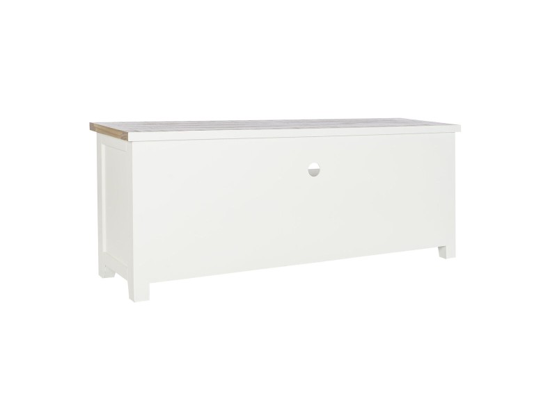 ТВ шкаф DKD Home Decor Бежов Естествен Дърво от пауловния 134,5 x 35 x 55 cm NaN –  BB Телевизионни маси