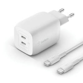 Зарядно за стена Belkin WCH013VF2MWH-B6 Бял 65 W