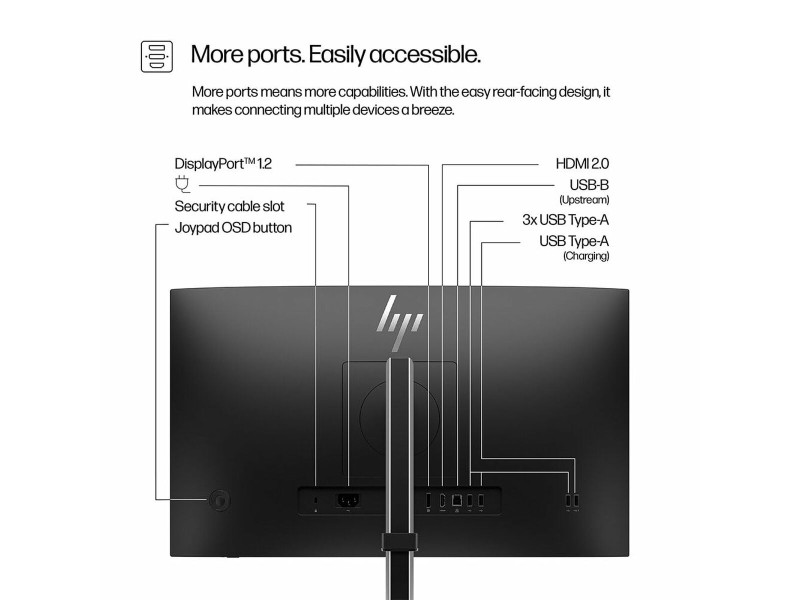 Монитор HP 9D9L6UT#ABB Full HD 23,8 NaN –  BB Монитори