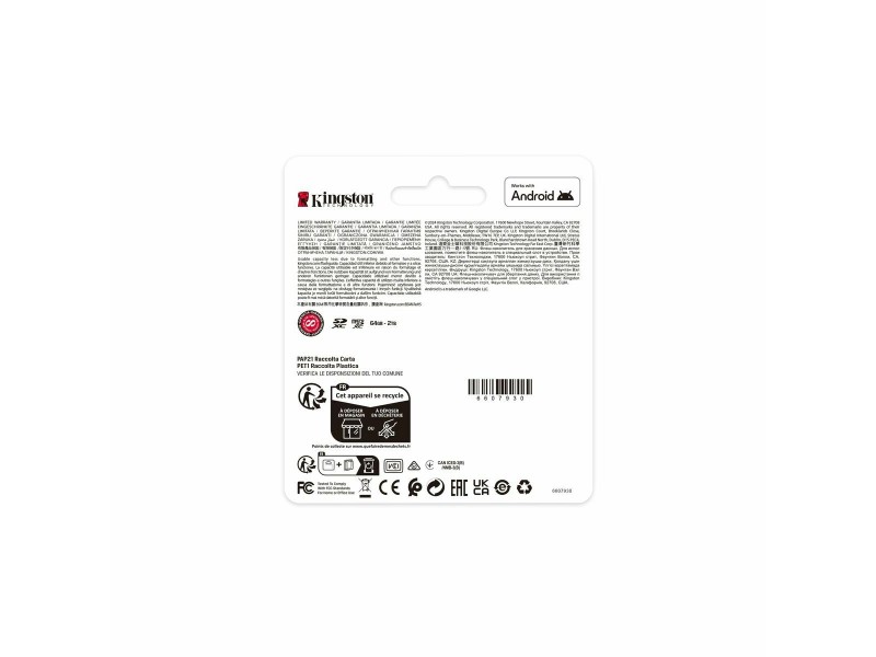 Mикро SD карта памет с адаптер Kingston SDCS3/1TB 1 TB NaN –  BB MicroSD карти
