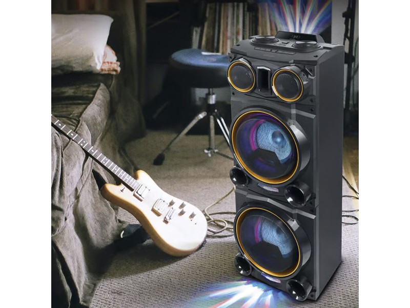 Преносими блутут колони Muse M-1988 DJ Черен NaN –  BB Компютърни високоговорители