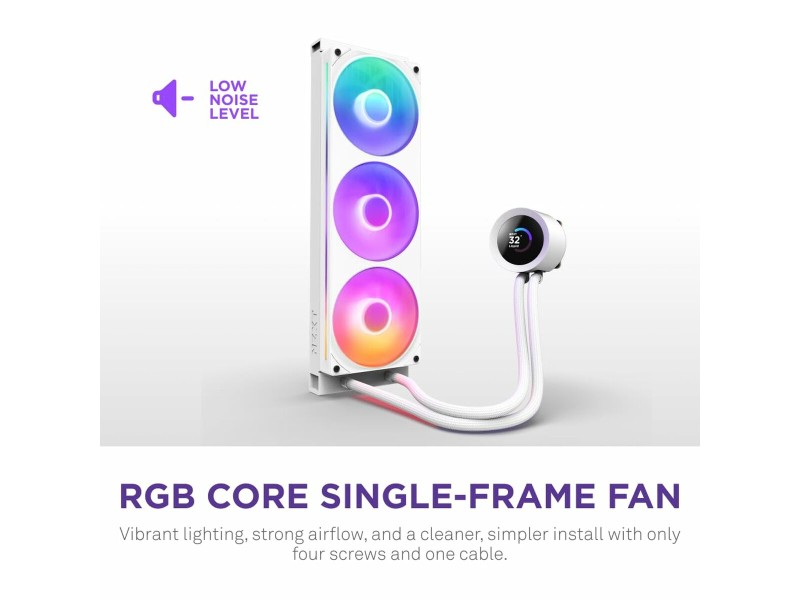 Комплект за Течно Охлаждане NZXT RL-KR360-W2 Kraken Plus 360 RGB NaN –  BB Системи за течно охлаждане