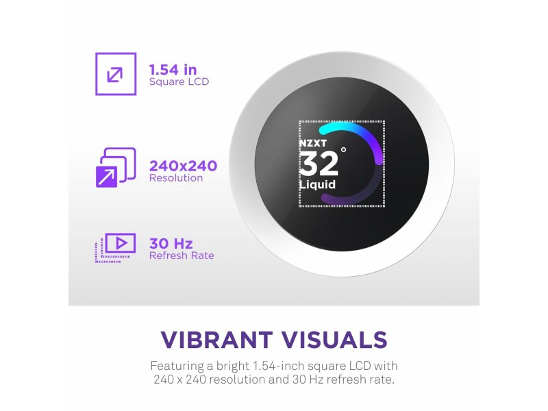 Комплект за Течно Охлаждане NZXT RL-KR360-W2 Kraken Plus 360 RGB NaN –  BB Системи за течно охлаждане