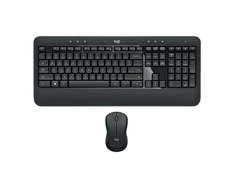 Клавиатура с мишка Logitech MK540 Черен Испанска Qwerty (4 броя) NaN –  BB Пакети клавиатура и мишка