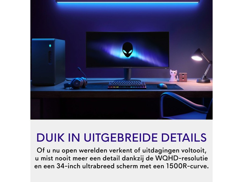 Gaming монитор Dell AW3425DWM 34 Wide Quad HD NaN –  BB Монитори