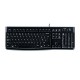 Клавиатура Logitech K120 Черен Испанска Qwerty (10 броя) NaN –  BB Клавиатури