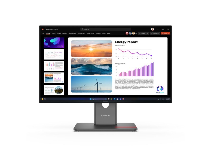 Монитор Lenovo 64B2GAT1EU 23,8 22 LCD Quad HD NaN –  BB Монитори