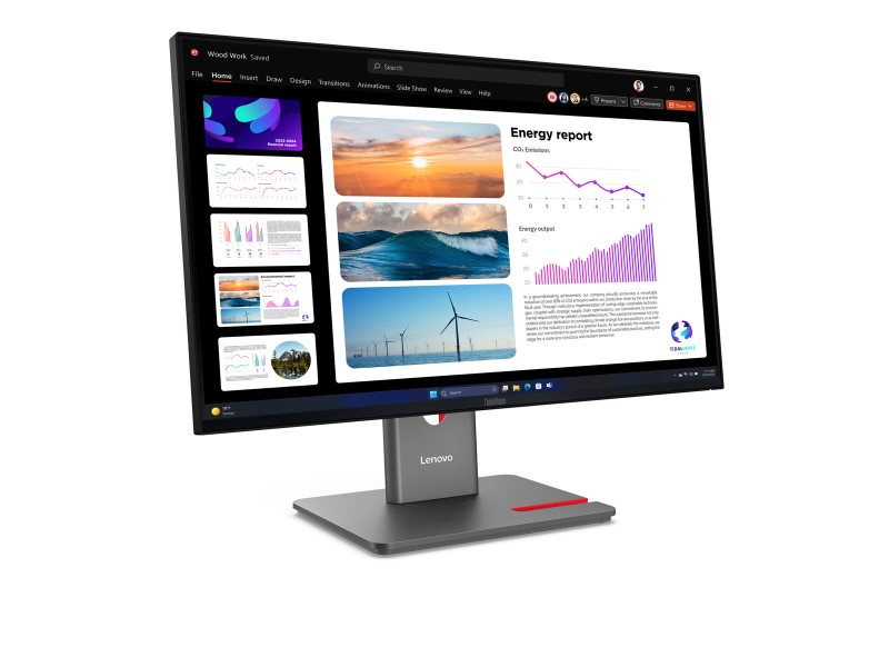 Монитор Lenovo 64B2GAT1EU 23,8 22 LCD Quad HD NaN –  BB Монитори