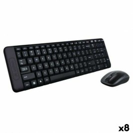 Клавиатура с мишка Logitech K220 (8 броя)