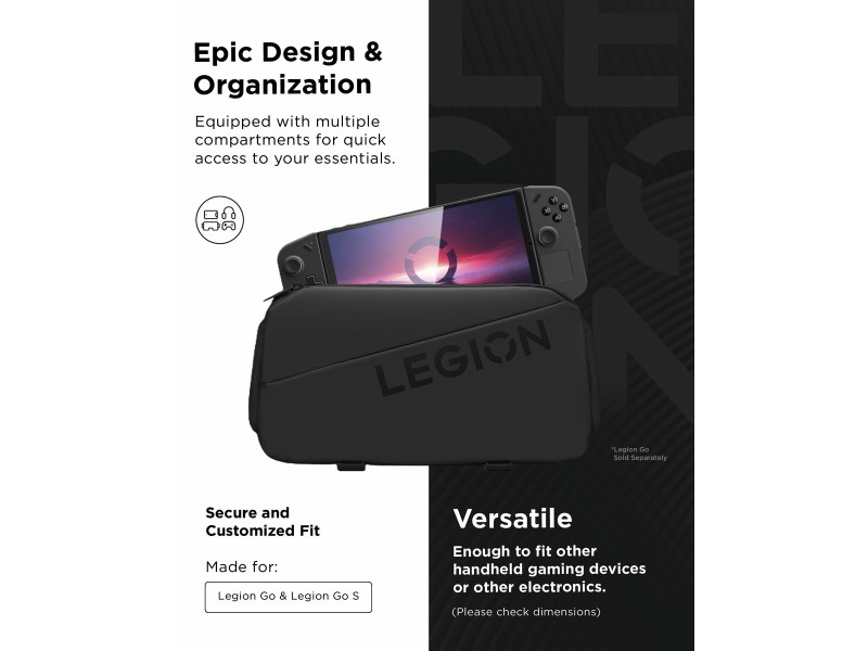 Многофункционална Раница за през Рамо Lenovo Legion Go Черен Многофункционална Раница за през Рамо Lenovo Legion Go Черен NaN – BB Раници