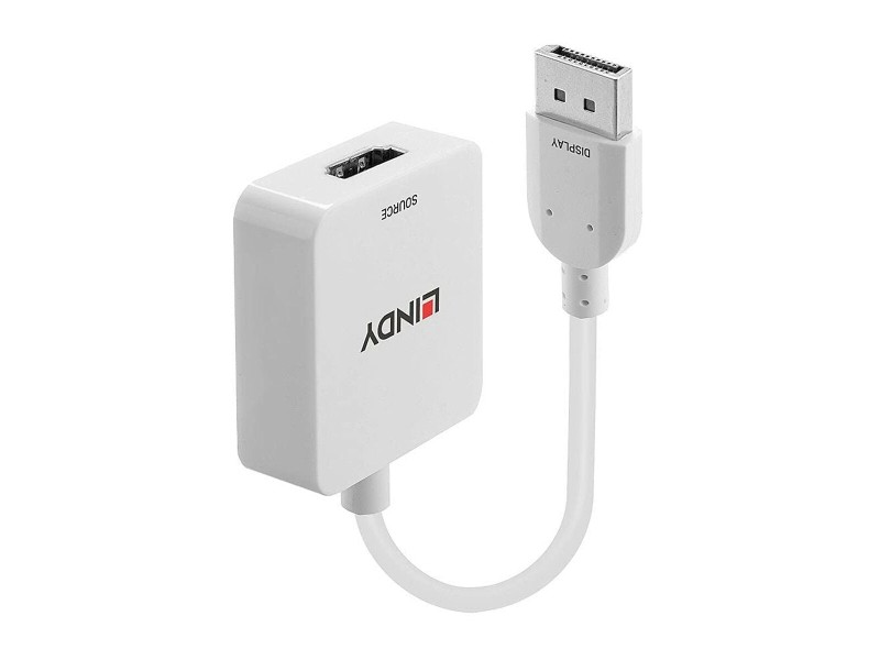 Адаптер за HDMI към DisplayPort LINDY 38303 Бял NaN –  BB DP-HDMI адаптери
