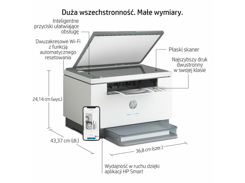 лазерен принтер HP M234dw (След ремонт C) NaN –  BB Лазерни принтери