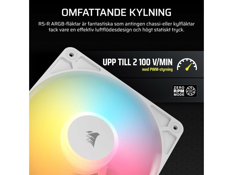 Вентилатор за кутия Corsair 540141 Ø 12 cm (3 броя) NaN –  BB Бокс вентилатори