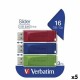 USB стик Verbatim SLIDER Многоцветен 16 GB 3 Части (5 броя) NaN –  BB USB стикове