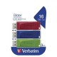 USB стик Verbatim SLIDER Многоцветен 16 GB 3 Части (5 броя) NaN –  BB USB стикове